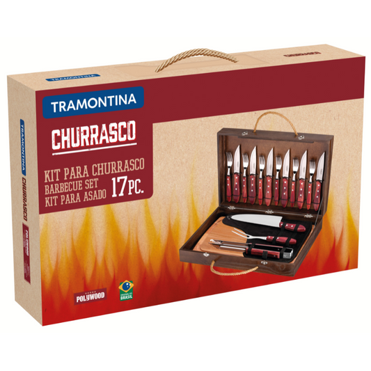 Barbecue or Braai Set - 17 Piece - Braai - Tramontina- TRM-21198966