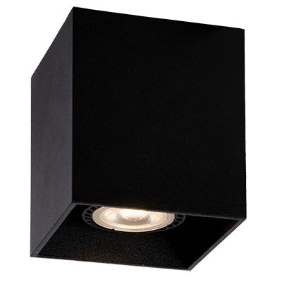 Eurolux - Downlight Surface Sand Black (GU10 83x95mm) - Lighting, Lights- C702B