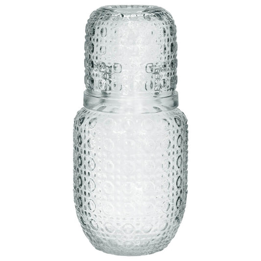 Carafe with Tumbler - Patterned