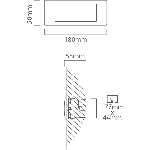 Eurolux - Fumagalli Nina 190 Brick Light Grey - Lighting, Lights - O581G