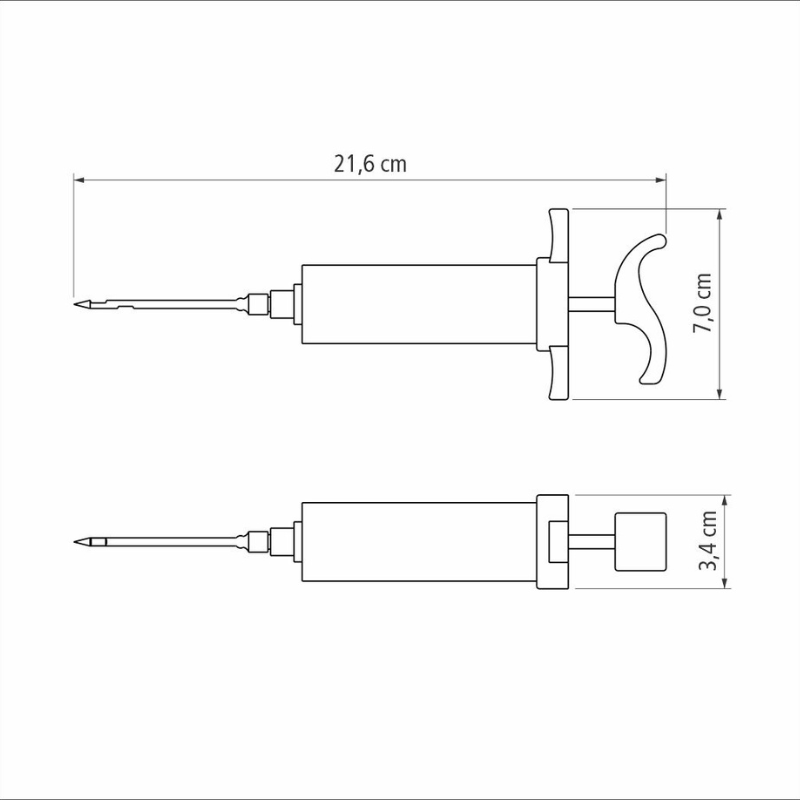 Seasoning Injector (blister packaging) - Braai - Tramontina- TRM-26462100