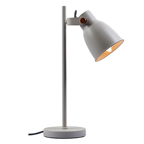 Eurolux - Table Lamp Sand Grey + Red Copper - T609GY