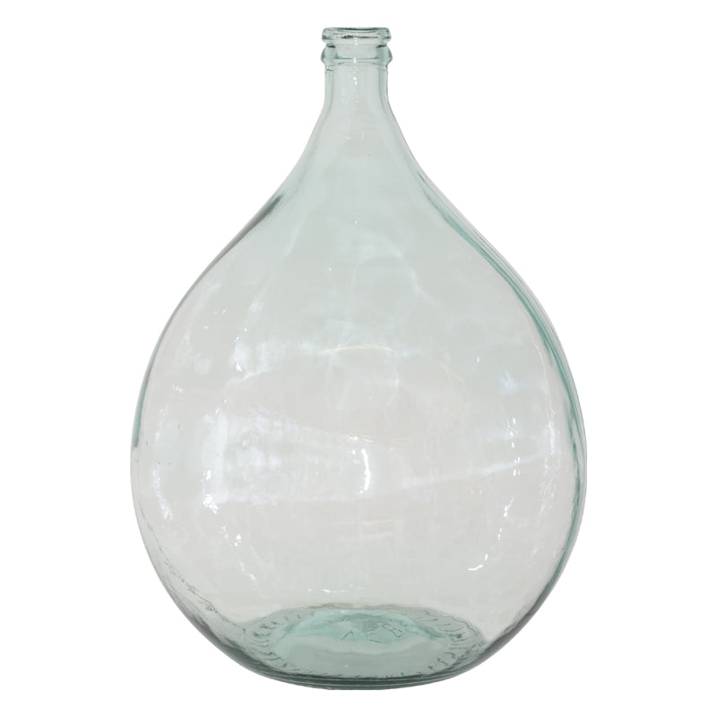 Mediterranean Glass Bottle / Vase - 56cm - 34 Litre