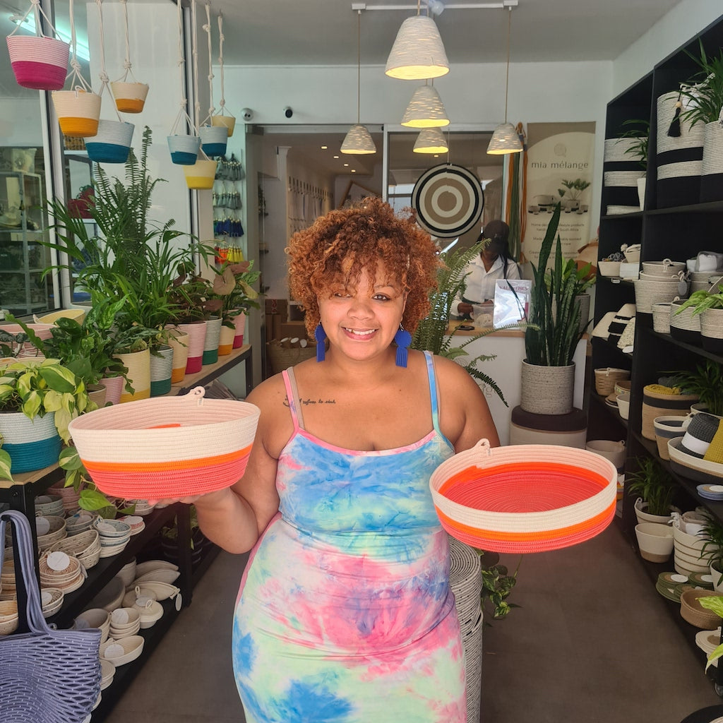 Pink and Neon Orange set - SALE