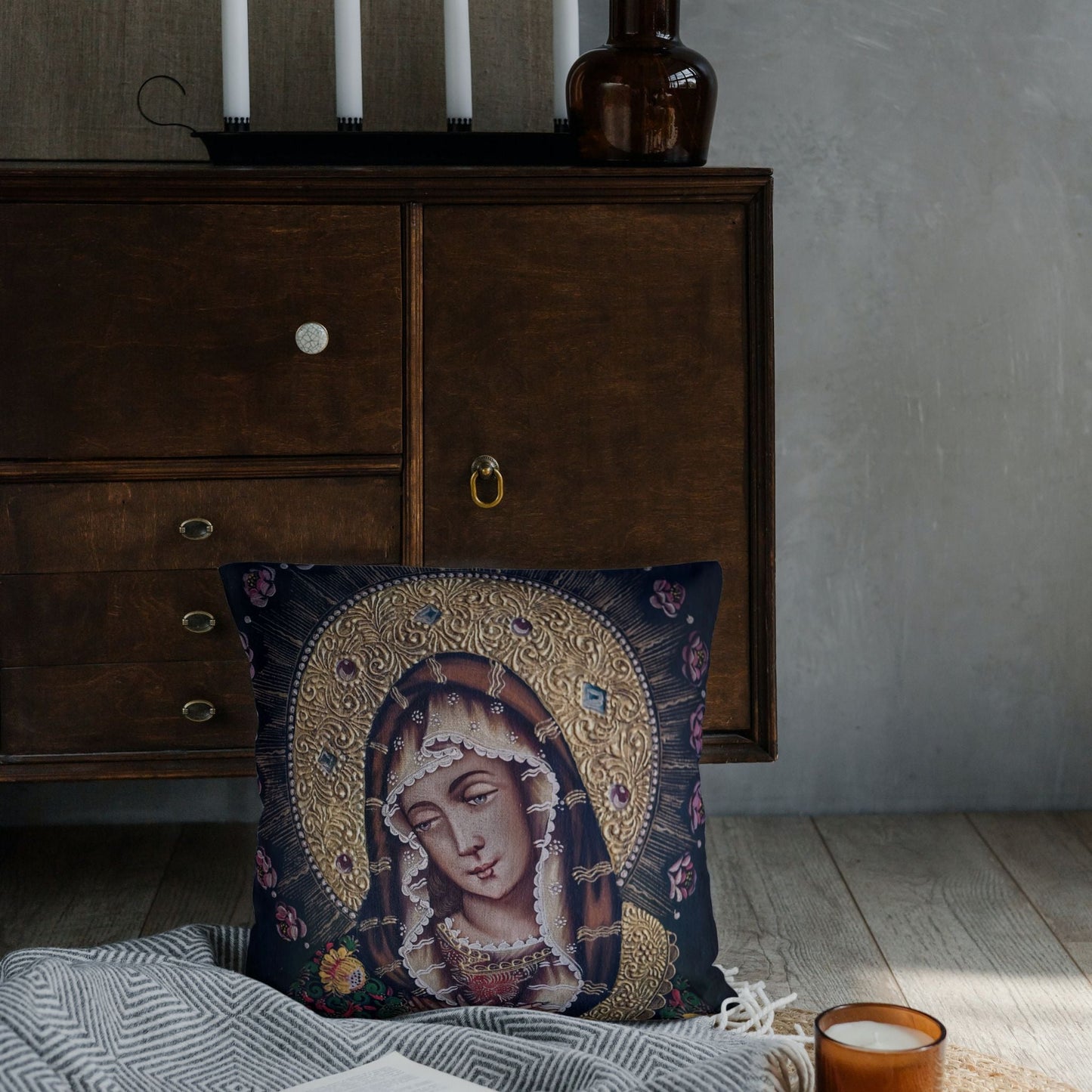 Ave Maria Scatter Cushion With Inner
