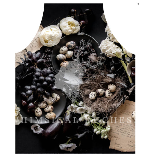 Babette's Feast With Flowers Apron