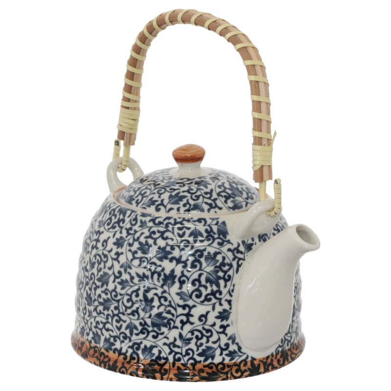 Delft Fusion Ceramic Teapot