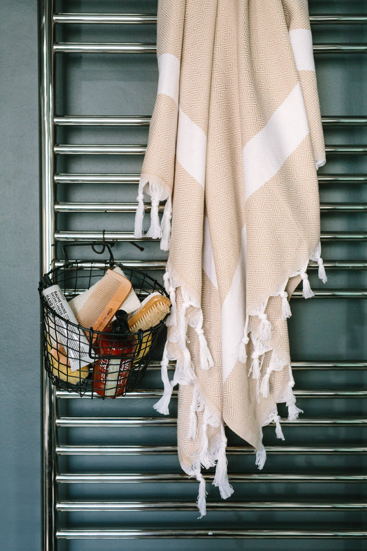 Dimanta Sand Turkish Towel
