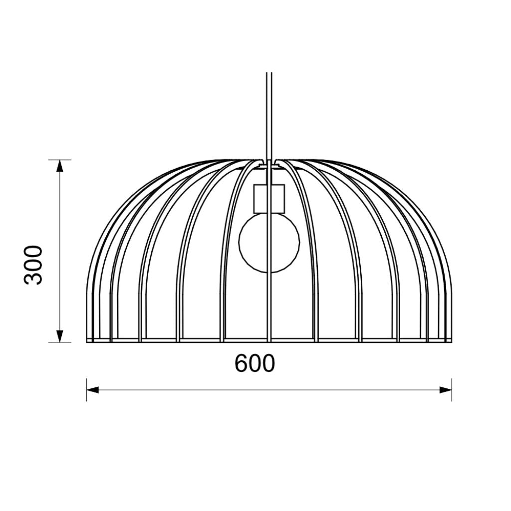 Dome 600 Pendant Light