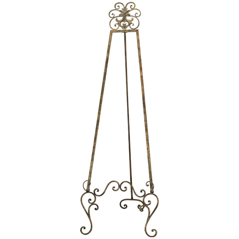 Gold Decor Easel 171cm