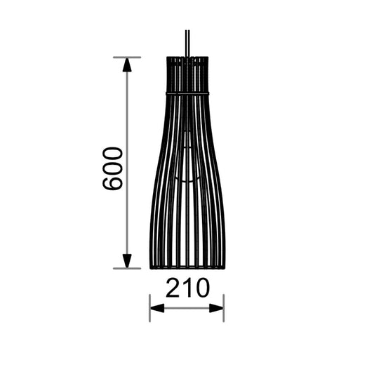 Flute Pendant Light by minima