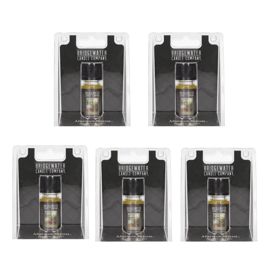 Home Fragrance Oil by Bridgewater Candle Company - Afternoon Retreat - Set of 5