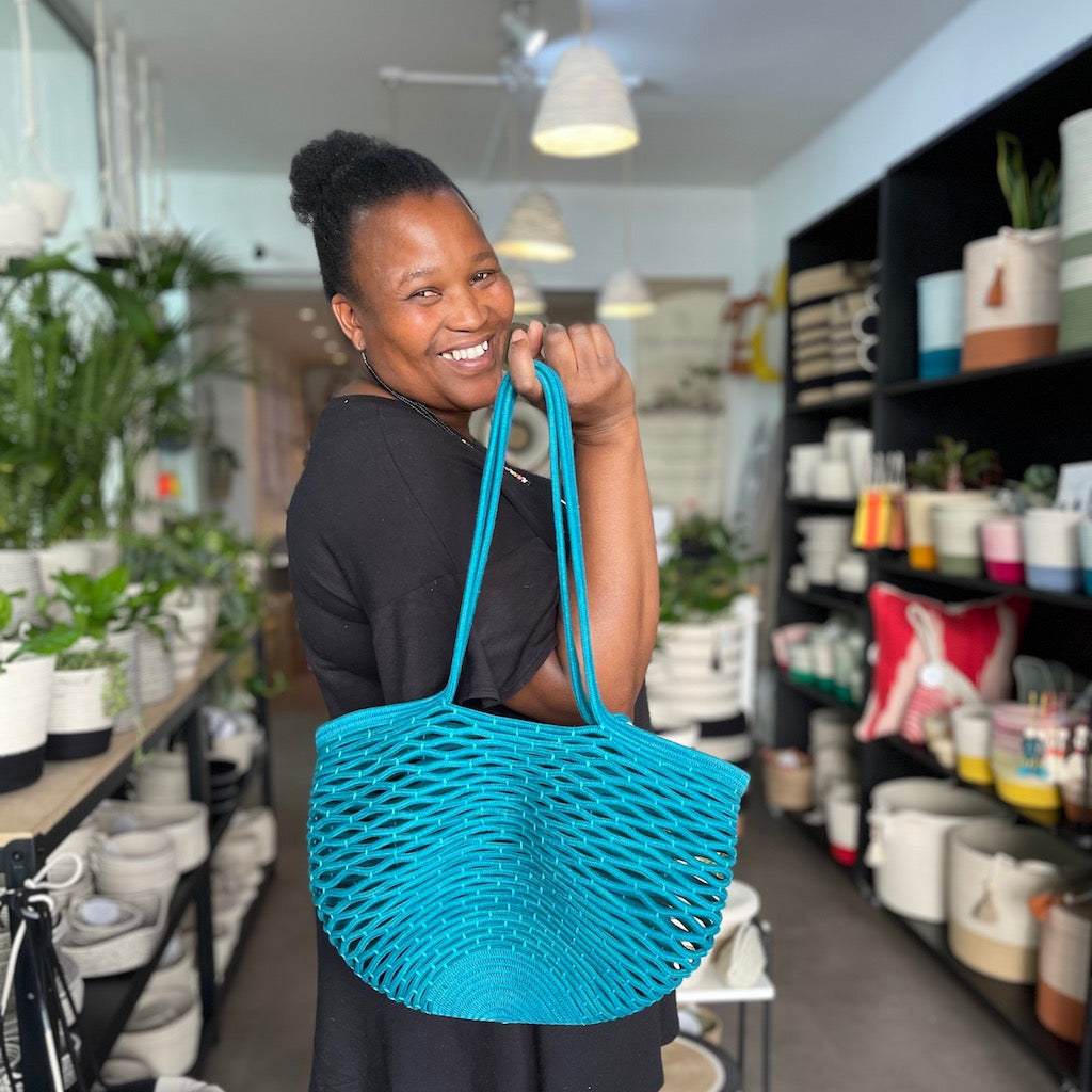 Net bag - Teal - SALE