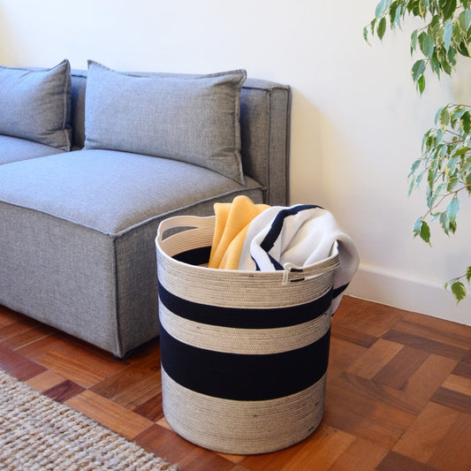 Storage Basket - Liquorice