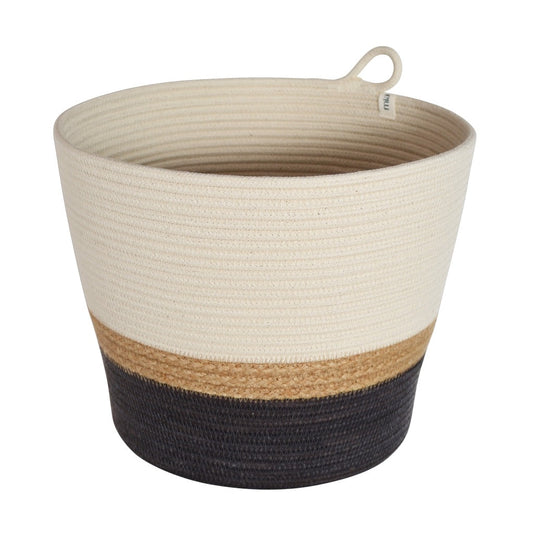 Planter Basket - Jute & Charcoal