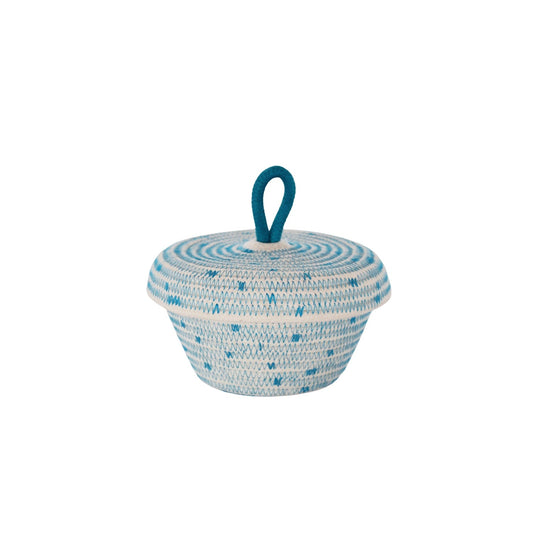 Petite Lidded Basket - Tutti Frutti