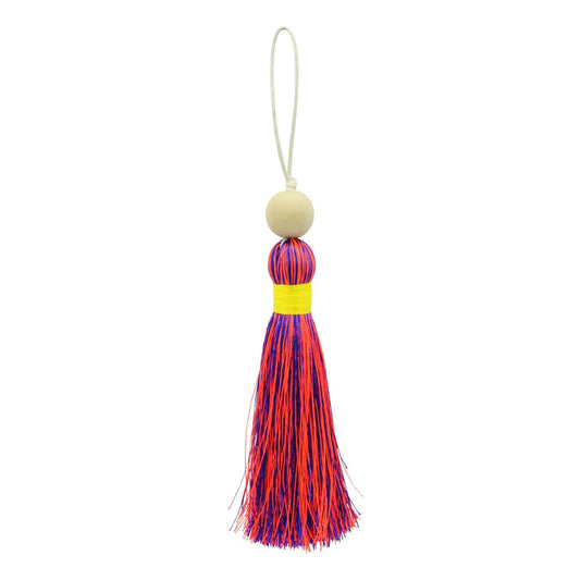 Tassel XL - Blue & Orange Multicoloured