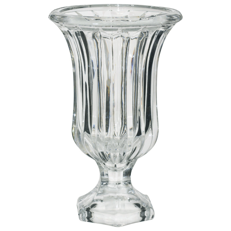 Chamonix Footed Vase in Glass - 25cm