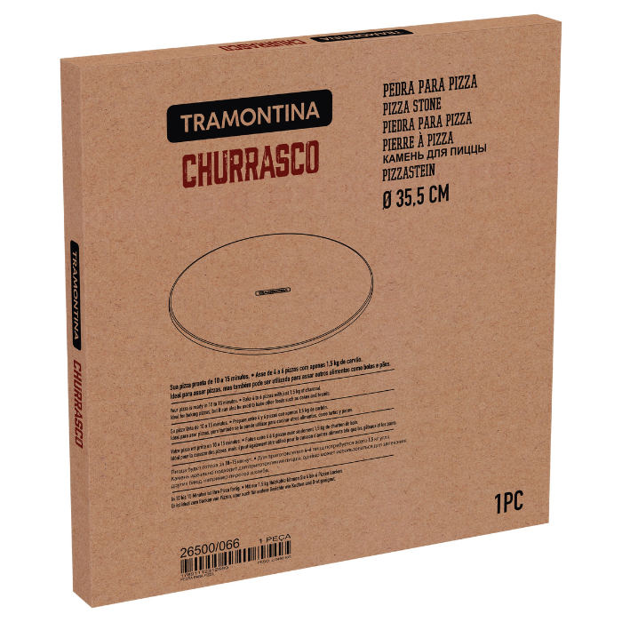 Pizza Stone TCP-400 Tramontina Barbecue 35.5 cm - Tramontina - TRM-26500066