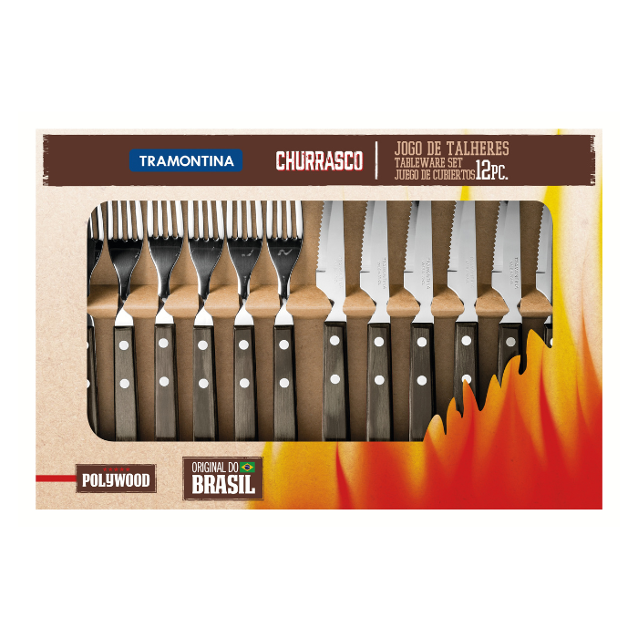 Tramontina Barbecue Set - 12 Piece - Braai - TRM-21199909