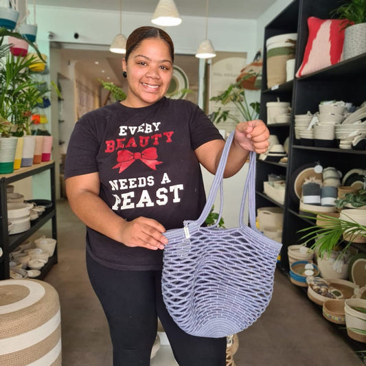 Net bag - Blue-Grey - SALE