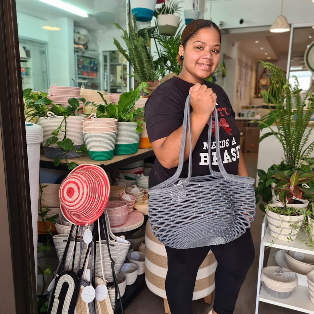 Net bag - Grey - SALE