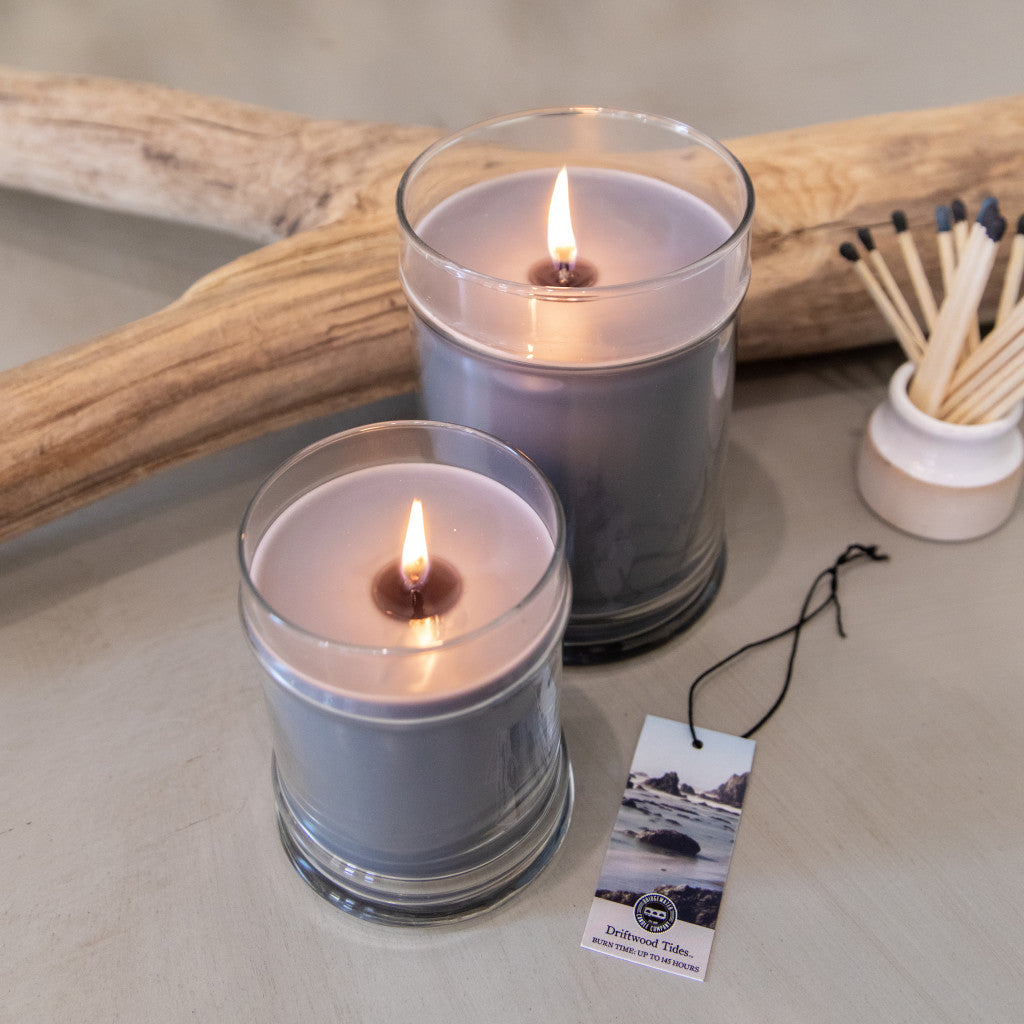 Bridgewater Candle Company - 8oz Small Candle Jar - Driftwood Tide