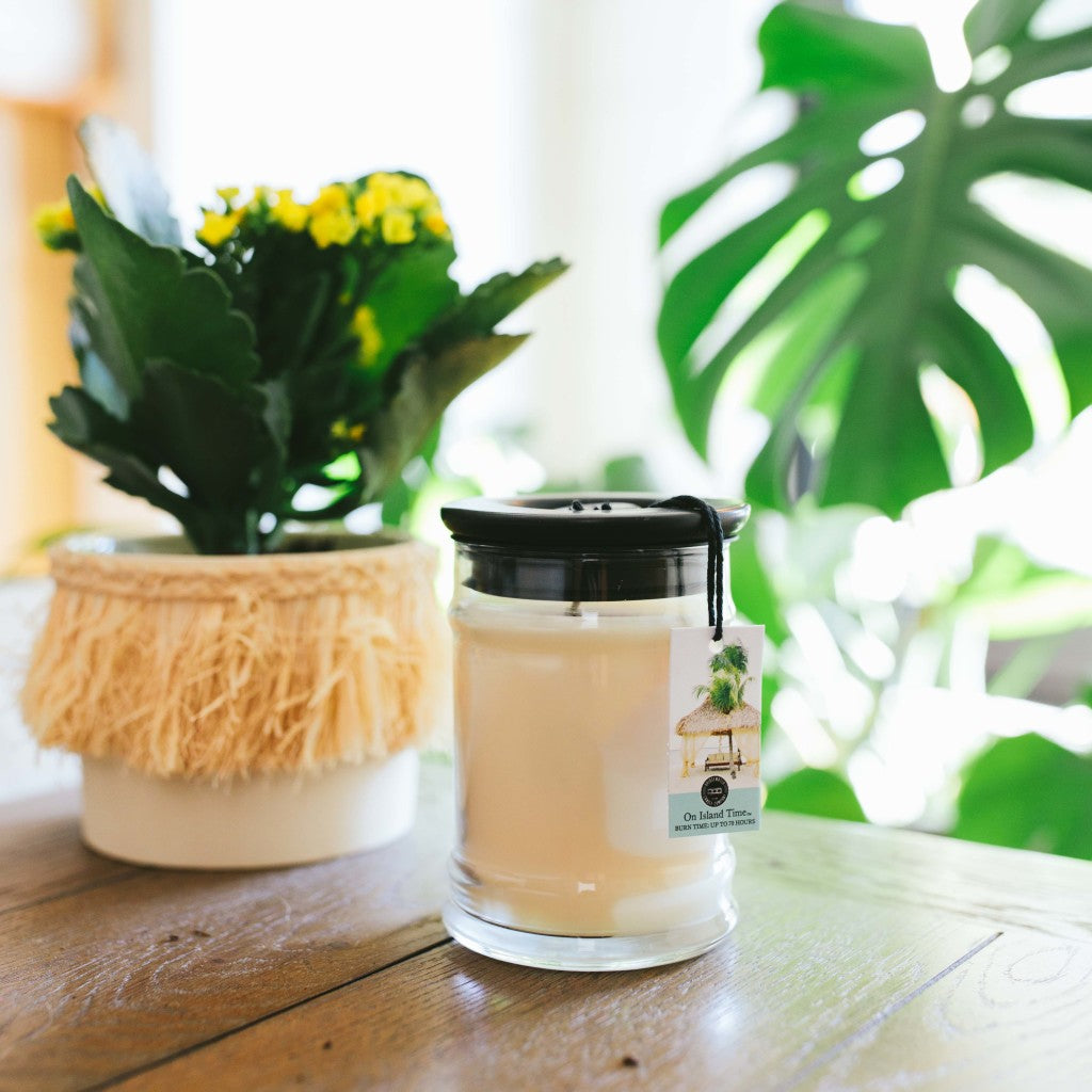 Scented Candle by Bridgewater - On Island Time Small Jar Candle