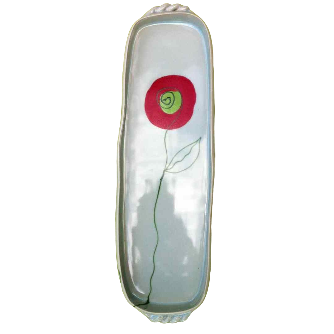 Esra Bosch - Freeform Long server with handles (Poppy)