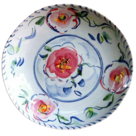 Esra Bosch - Large Round Bowl (Pink Rose)