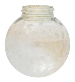 Eurolux - 160mm Amber Iced Glass Bowl