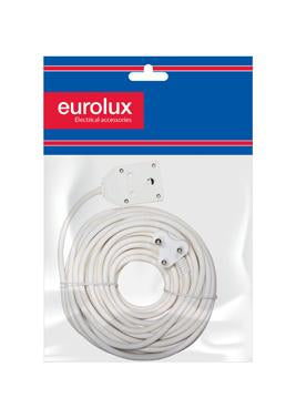Eurolux - Extension Cord 1.50mm 20m Double White