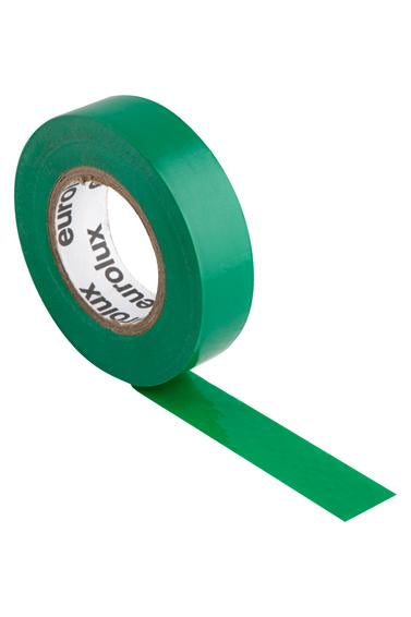 Eurolux - Pvc Insulation Tape 20M Green (0.13Mm X 18Mm)