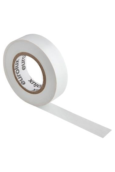 Eurolux - Pvc Insulation Tape 20M White (0.13Mm X 18Mm)