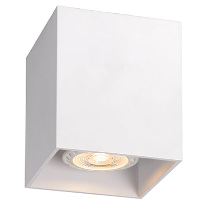 Eurolux - Downlight Surface GU10 83x95mm Sand White - Lighting, Lights- C702W