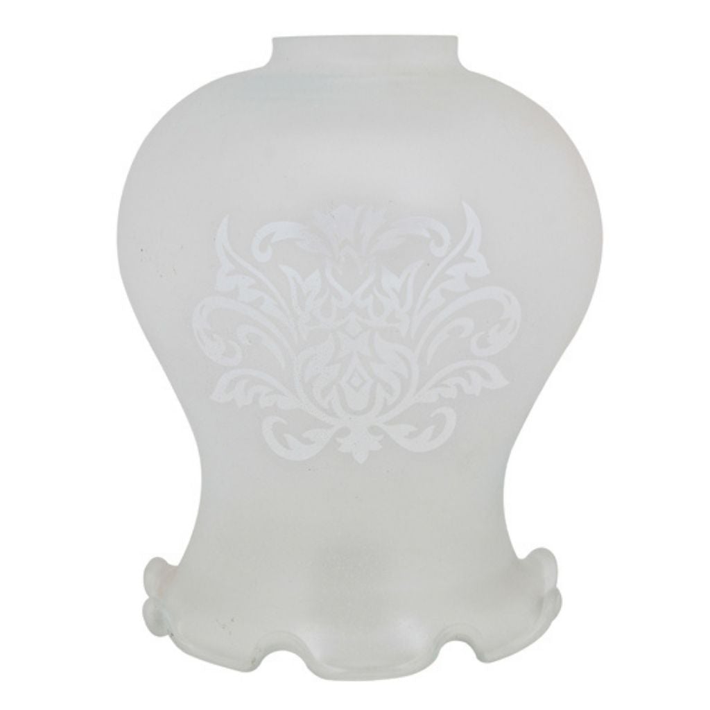 Eurolux - 140mm Frosted Pendant Glass Shade - CO176