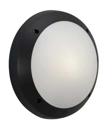 Eurolux - Fumagalli Gelmi Bulkhead Light Black 1xCFL23w