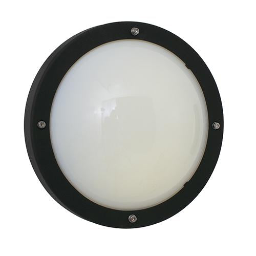 Eurolux - Primo Bulkhead Light 270mm Black 2xPL9w