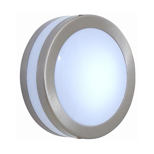 Eurolux - (Discontinued) Stainless Steel Round Plain Floorlight 140mm Satin Chrome