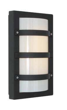 Eurolux - Trio Bulkhead Light 176mm Black 1x11w