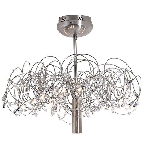 Eurolux - Chaos 20LT Chandelier 800mm Chrome