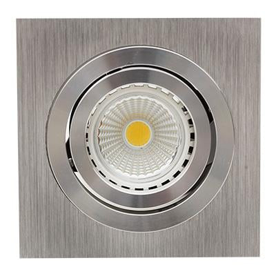 Eurolux - CNC Tilt Square Downlight 90mm Aluminium