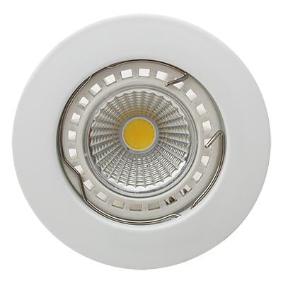 Eurolux - Straight Curved Rim Downlight W NO L/Holder