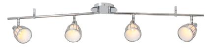 Eurolux - (Discontinued) Balbino 4LT Spot Bar Chrome/Opal Glass