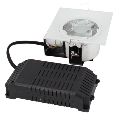 Eurolux - (Discontinued) Small Square Black Alu