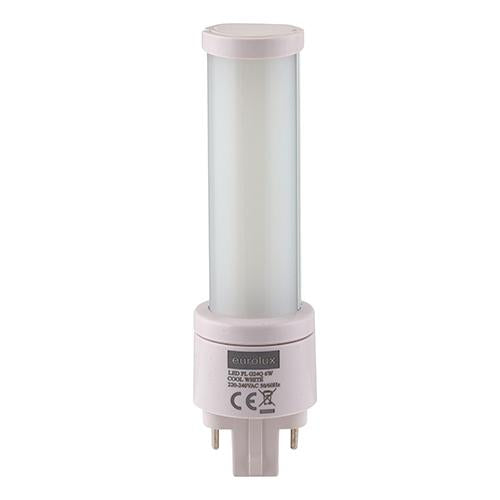 Eurolux - LED PL 4Pin G24q 6w Cool White additional info under Fitting specs
