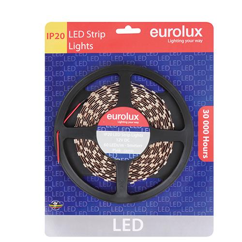 Eurolux - LED Strip 5m 14/4W/m Pink IP20