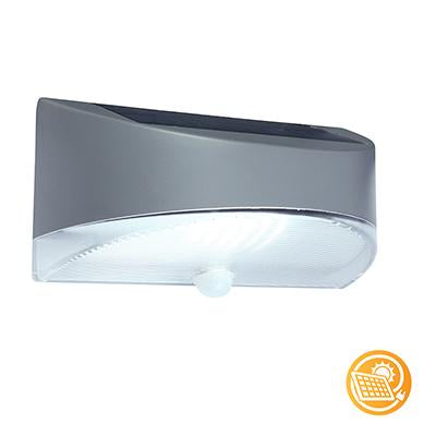 Eurolux - Bread Solar Wall Light 220mm Silver
