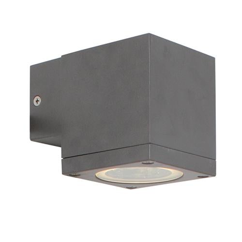 Eurolux - Kube Down or Up Only Wall Light Graphite