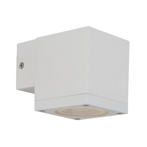 Eurolux - Kube Down or Up Only Wall Light White